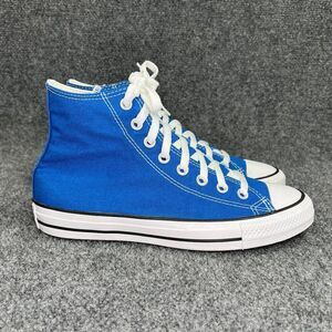 Converse Shoes Women's 9 Blue Canvas Chuck Taylor All Star High Athletic Sneaker